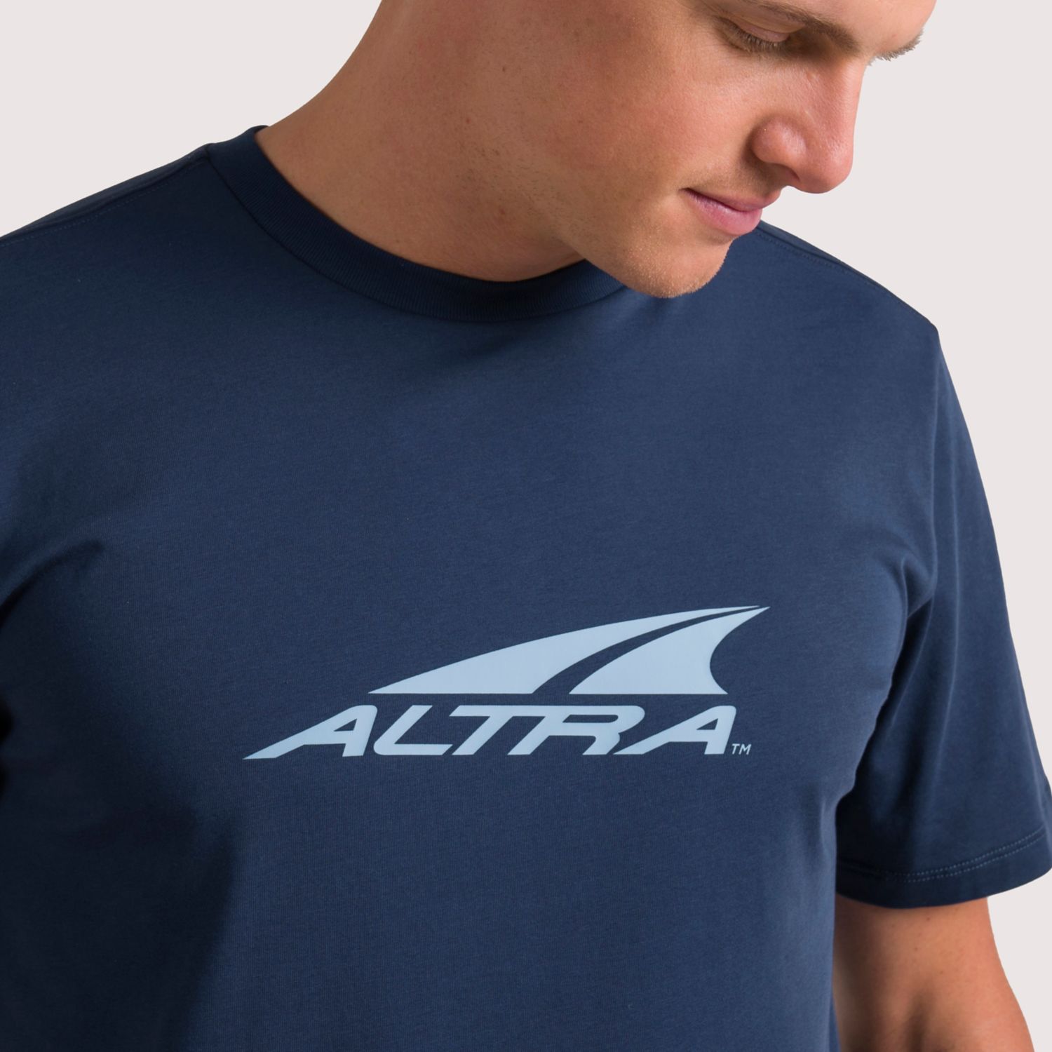 Altra Everyday Recycled Men's T Shirts Blue | South Africa-61920379